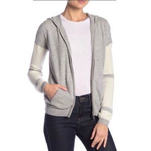 100% Cashmere Kier & J Hooded Jacket
